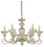 Подвесная люстра Newport ANNETTE 8626/C mat.soft gold clear