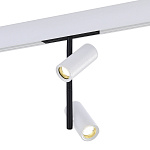 ST808.536.16 Магнитный трековый светильник Белый LED 1*16W 3000K 1 100Lm Ra>90 36° IP20 D45xH240 48V СКАЙЛАЙН 48V