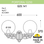 Светильник на штанге Fumagalli Globe 250 G25.141.000.AZE27, фото 2