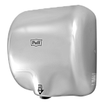 Электросушитель для рук PUFF-8888 высокоскоростной, антивандальный, хром матовый 1,8 кВт (1401.300), фото 3