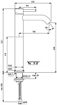 BC269AA CERALINE Vessel смеситель для раковины, фото 3