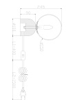 Настольный светильник Freya FR5288TL-01B1, фото 2