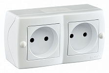 Блок с розетками без заземления Mono Electric Octans IP20 104-010106-121, фото 2