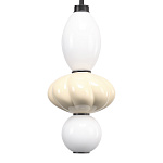 SL6134.413.01 Светильник подвесной ST-Luce черный/желтый, опаловый LED 1*18W 3000K ФЛОРЕНТИНИ, фото 3