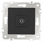 ТВ-розетка без рамки Arte Milano am-203 203.43-1.black