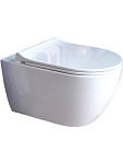 SET AQUATEK ПОЛАРИС (рама AQUATEK Standard INS-0000012+унитаз ПОЛАРИС AQ0700-01 с тонким сиденьем soft-close+ крепеж KKI-0000002 +панель KDI-0000033), фото 3