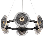 SL6142.433.01 Светильник подвесной ST-Luce черный/дымчатый LED 1*34W 4000K АЛЮМО, фото 3