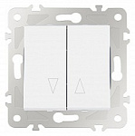 Выключатель для жалюзи без рамки Arte Milano 203 203.38-2.white