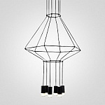 Подвесная люстра Imperiumloft Vibia Wireflow 40,1641, фото 1
