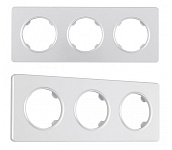 Рамка на 3 поста Arte Milano am-502.15 502.15-3.silver