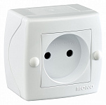 Розетка без заземления Mono Electric Octans IP20 104-010106-116, фото 2