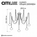 Подвесная люстра Citilux Atman Smart CL226A073, фото 3