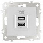 Розетка USB, без рамки Arte Milano am-206 206.46-1.silver