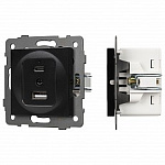 Механизм розетки 2хUSB type A и C Arlight SCT 049838