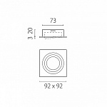 Встраиваемый светильник Lightstar Singo Base 011625, фото 4