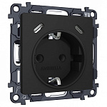 Розетка с заземлением и 2хUSB type C, без рамки Ambrella Volt ALFA MA810510