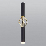 Подвесной светильник Eurosvet Lance 50191/1 LED черный/золото