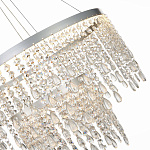 SL6201.103.55 Люстра подвесная ST-Luce Серебристый/Прозрачный LED 1*55W 3000K/4000K/6000K ВЕГА, фото 3