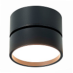 ST651.432.14 Светильник потолочный поворотный Черный LED 1*14W 3000K 1 100Lm Ra>90 120° IP20 D105xH8 Накладные светильники, фото 2