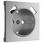 Накладка для розетки Werkel серебряный рифленый W1179509, фото 2