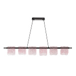 SL6021.403.36 Светильник подвесной ST-Luce черный/розовый LED 1*36W 3000K ВУАЛЬ
