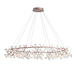 SL379.203.324 Люстра подвесная ST-Luce Медный/Белый LED 324*0,5W 3500K  (из 2-х коробок) РАФИНА, фото 1