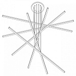 Подвесная люстра Citilux Trent CL203761, фото 3