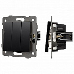 Выключатель трехклавишный без рамки Arlight SWT 049897