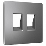Накладка для розетки RJ-11 или RJ-45 Ambrella Volt ALFA AP6621, фото 2