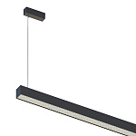 ST612.443.32 Светильник подвесной Черный LED 1*35W 4000K 2167Lm 120°IP20 L1120xW50xH60 180-220V Подвесные светильники, фото 2