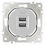 Розетка USB, без рамки Arte Milano am-202 202.46-1.silver