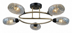Потолочная люстра ILLUMICO  IL0300-5CSQ-79 BK AB, фото 2