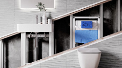 R020467 PROSYS FRAME 120 M Встраиваемая инсталляция для монтажа подвесных унитазов, фото 4