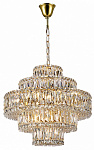 Подвесная люстра Newport 8450 8459+6/C gold, фото 3