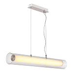 SL2010.103.01 Светильник подвесной ST-Luce Никель/Белый, Прозрачный LED 1*33W 3000K/4000K ЭНФИС, фото 4