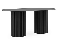 Стол обеденный овальный Mono Stripe 180х100 947939, фото 2