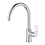 31230001 Bauflow Смеситель для кухонной мойки, хром (замена 31230000), фото 4