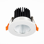 ST704.538.10 Св-к встр. Белый LED 1*10W 3000K 900Lm Ra>90 38° IP20 D79xH62 170-240V Встраиваемые светильники, фото 3