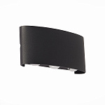 SL089.401.06 Светильник уличный настенный ST-Luce Черный кварцевый LED 6*1W 4000K BISELLO, фото 1