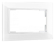 Рамка для двойной розетки Arte Milano am-503.02 503.02-double.white, фото 1