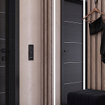 Рамка на 3 поста Werkel Platinum (черный алюминий) W0032608, фото 4