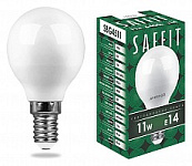 Лампа светодиодная Feron Saffit SBG4511 E14 11Вт 6400K 55140