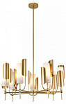 Люстра на штанге Indigo Impero 11048/7R Gold, фото 3
