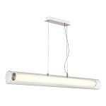 SL2010.113.01 Светильник подвесной ST-Luce Никель/Белый, Прозрачный LED 1*40W 3000K/4000K ЭНФИС, фото 3