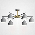 Люстра на штанге Imperiumloft Noa Gray By Imperiumloft NOA01
