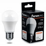 Лампа светодиодная Feron LB-1007 E27 7Вт 4000K 38024, фото 3