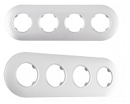 Рамка на 4 поста Arte Milano am-502.08 502.08-4.silver
