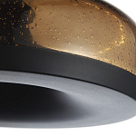 SL6014.603.01 Светильник подвесной ST-Luce Черный/Коричневый, с пузырьками LED 1*42W 3000K РИПЛ, фото 4