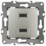 Розетка USB, без рамки Эра Эра 12 12-4110-15