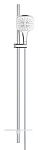 26586LS0 Rainshower SmartActive 130 Душевой гарнитур III, душевая штанга 900 мм, шланг 1750 мм, полочка, белая луна, фото 4